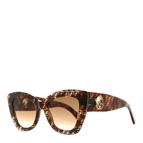 FENDI Acetate F is Fendi FF 51mm Cat Eye Sunglasses 0327